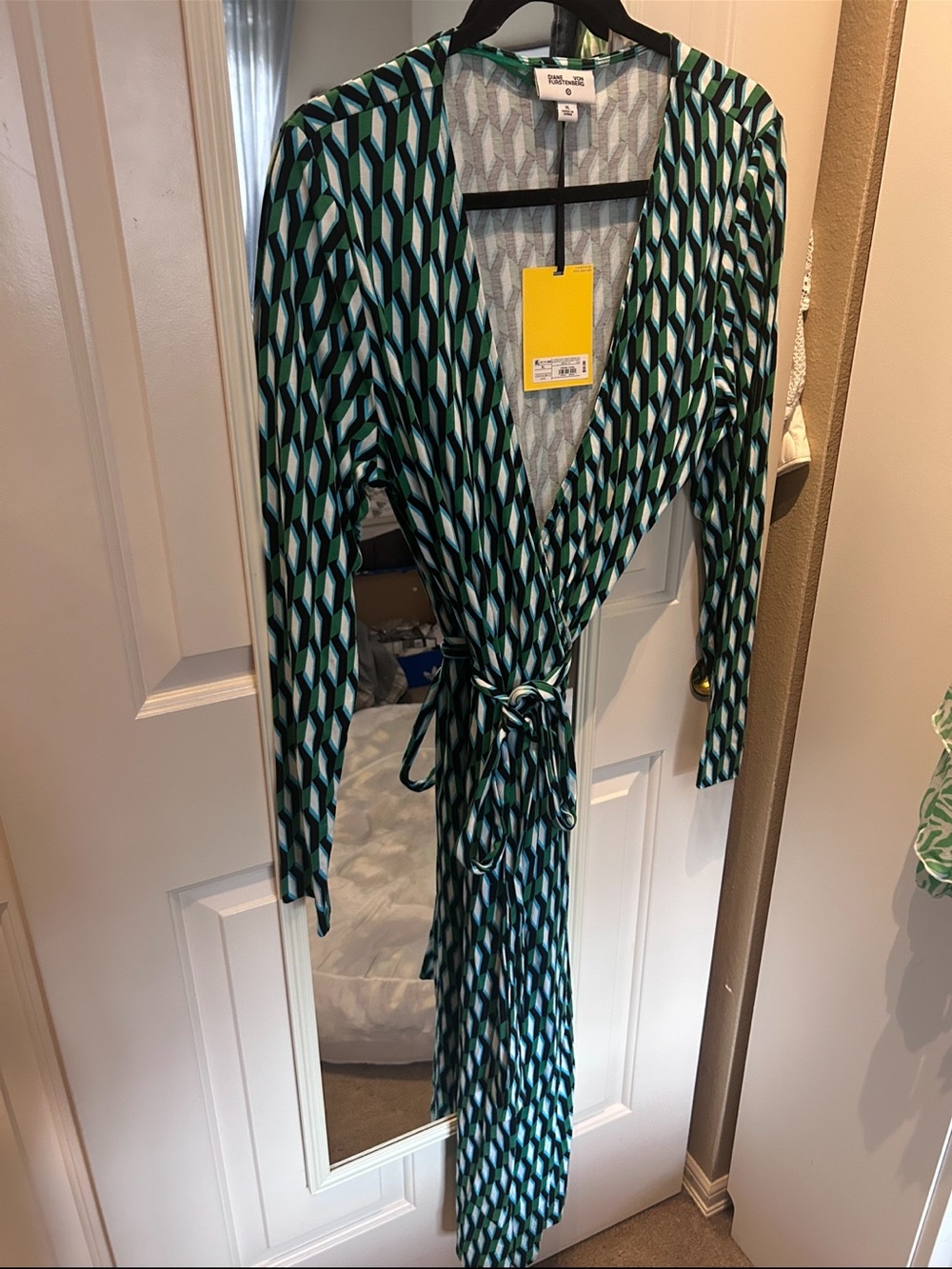 DVF for Target Geometric Wrap Dress